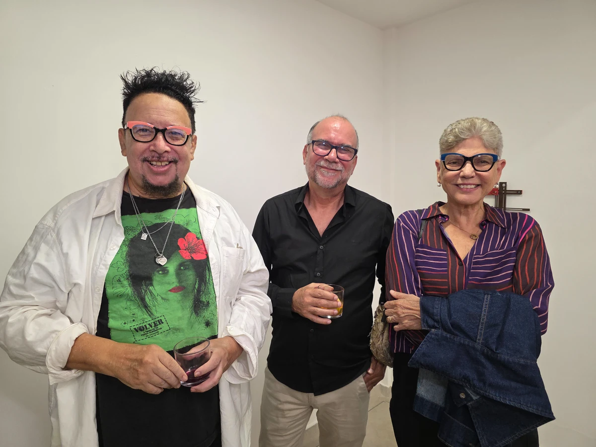 Luis Carlos Lima, Fabio Memelli e Etel Arcel