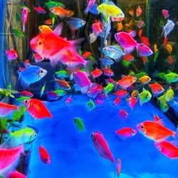 Peixes geneticamente modificados para serem fluorescentes são ilegais no Brasil, mas são cada vez mais procurados e vendidos para fãs de aquarismo, especialmente crianças. A maior apreensão destes animais no país levou a multas que somam R$ 2,38 milhões.