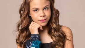 A atriz-mirim Millena Brandão 