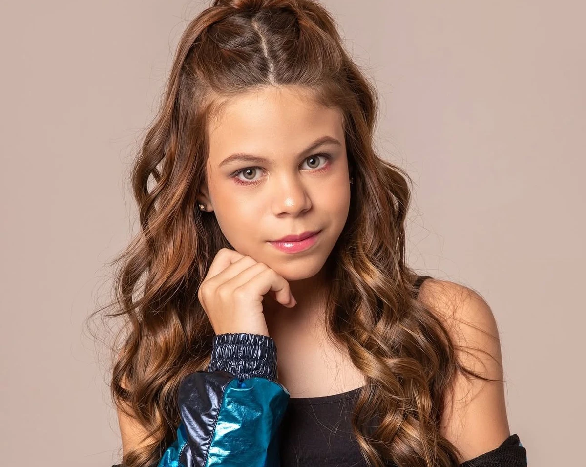 A atriz mirim Millena Brandão