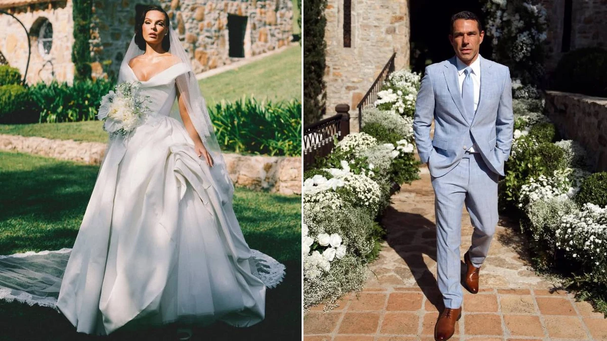 Isis Valverde e Marcus Buaiz se casam no interior de São Paulo 