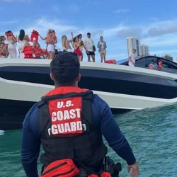 Ainda não há informações sobre o que causou o acidente com embarcação da marca Lamborghini