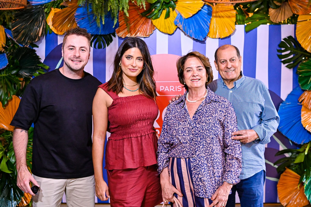 Tomas Baldo, Ana Luiza, Denise e Getulio Gomes de Azevedo
