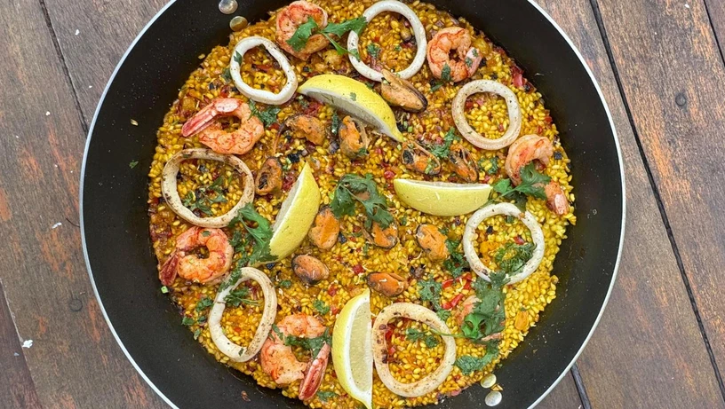 Paella para o Dia das Mães no restaurante Major Forest al Mare