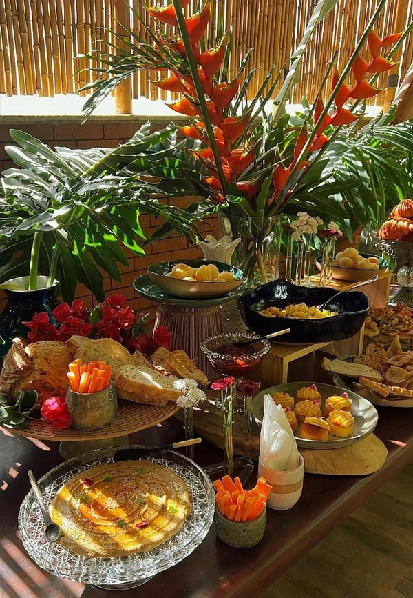 Café da manhã de Dia das Mães do Chakra Café 