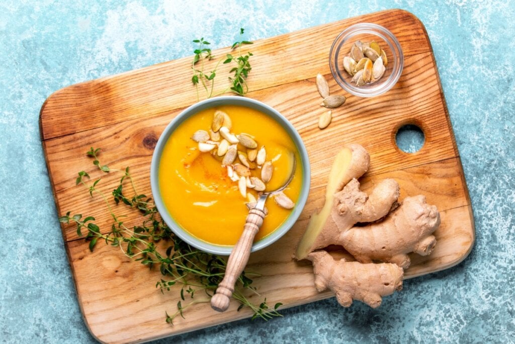 Creme de abóbora com gengibre (Imagem: Fattyplace | Shutterstock)