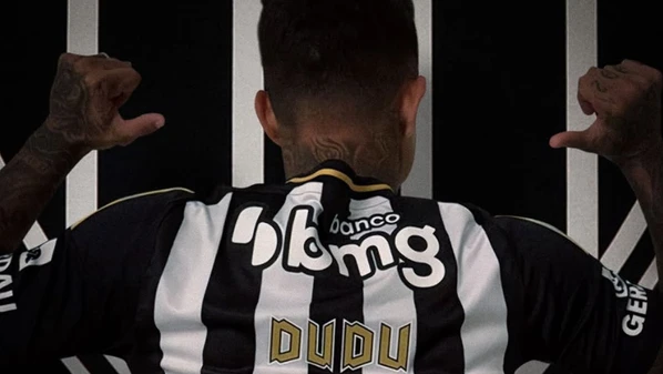 O Atlético-MG anunciou, nesta terça-feira (6), a contratação do atacante Dudu, ex-Palmeiras que estava sem clube após rescindir com o Cruzeiro
