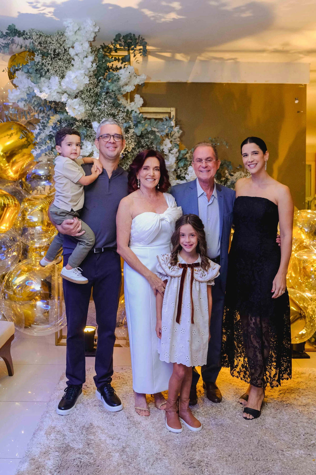 Gustavo Zago Rabelo e Joaquim, Margareth e Manoel Rabelo, Ana Elisa, Margareth Rabelo  e Gisele Main 