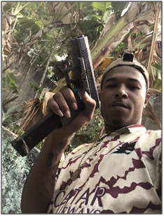 Ítalo Junio Leão de Oliveira, o "Relíquia", publicava fotos ostentando armas por Divulgação | Polícia Civil 