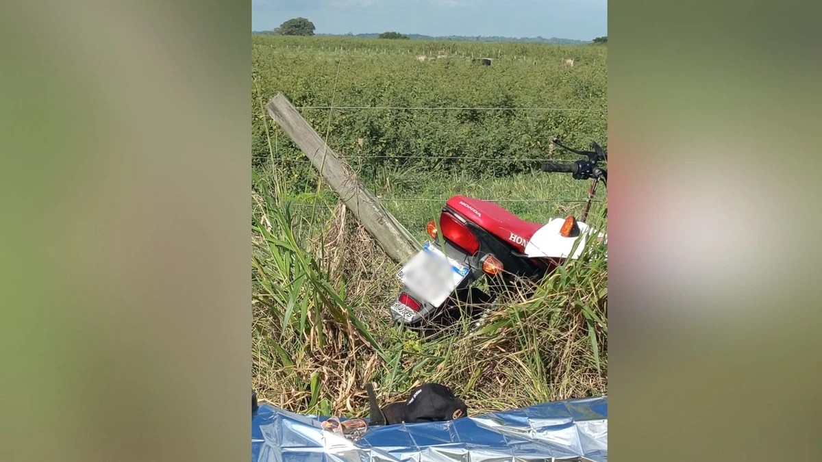 Jovem morre em acidente de moto na Estrada de Povoação em Linhares