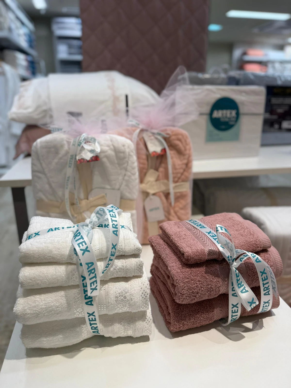 Opções da Artex para Dia das Mães conta com aroma, toalhas e roupão