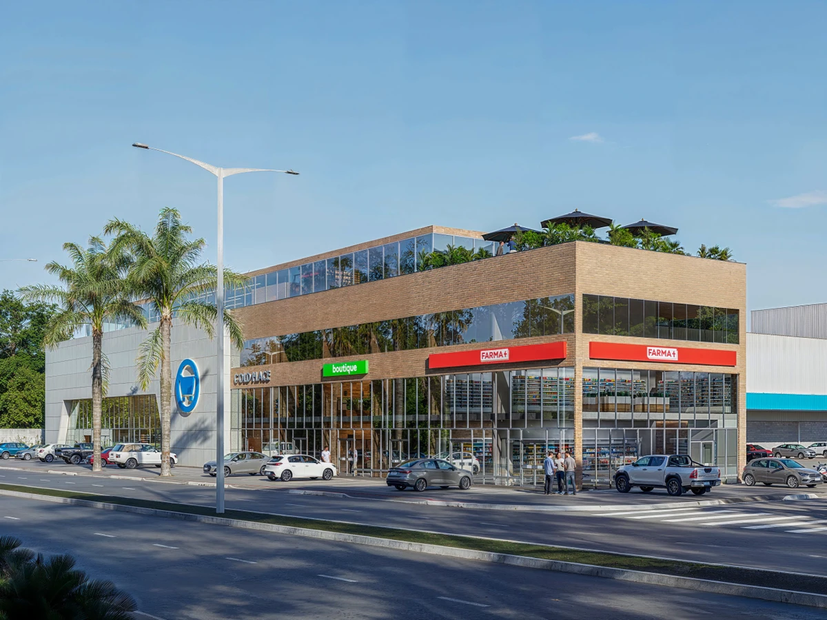 Perspectiva do Gold Place, empreendimento que será construído em Viana