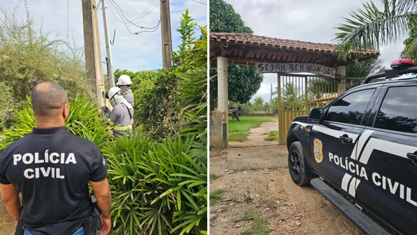 Concessionária diz que "foram identificadas duas irregularidades: uma ligação direta e uma fraude no medidor de energia" no Córrego Paraju, nesta quarta-feira (7)