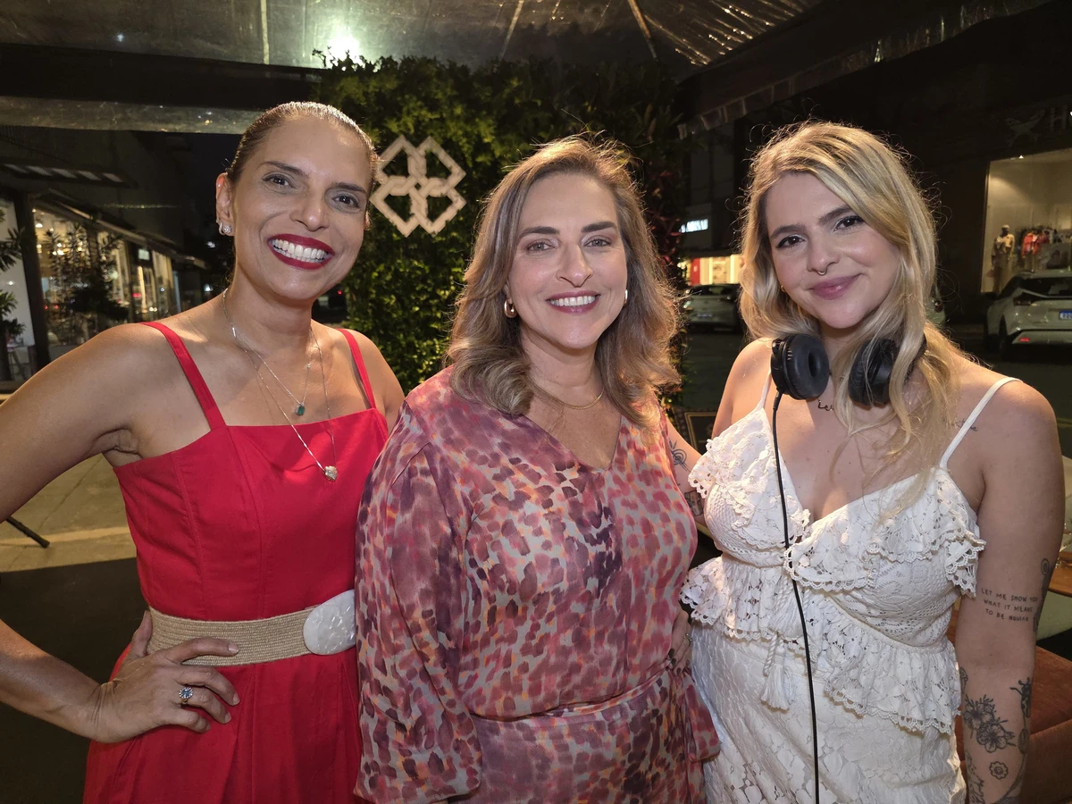 Bruna Medeiros, Edna Jabour e Laura Murad