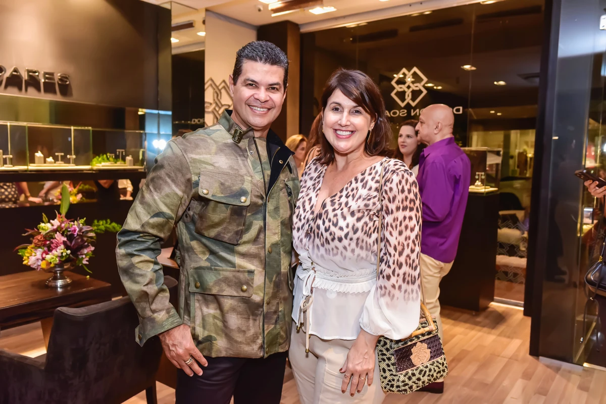 Dorion Soares e Renata Rasseli