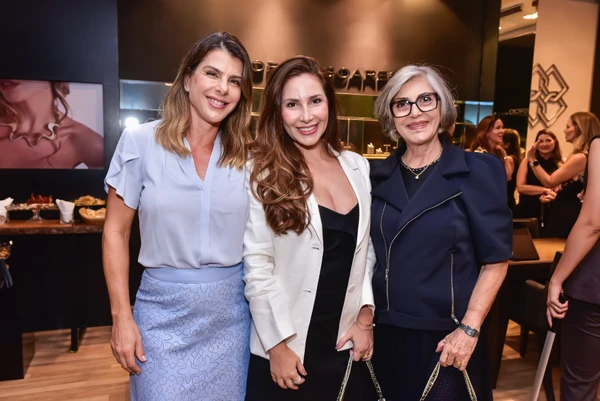 Gisella Nitz, Juliana Pedra e Rita de Cassia Maia