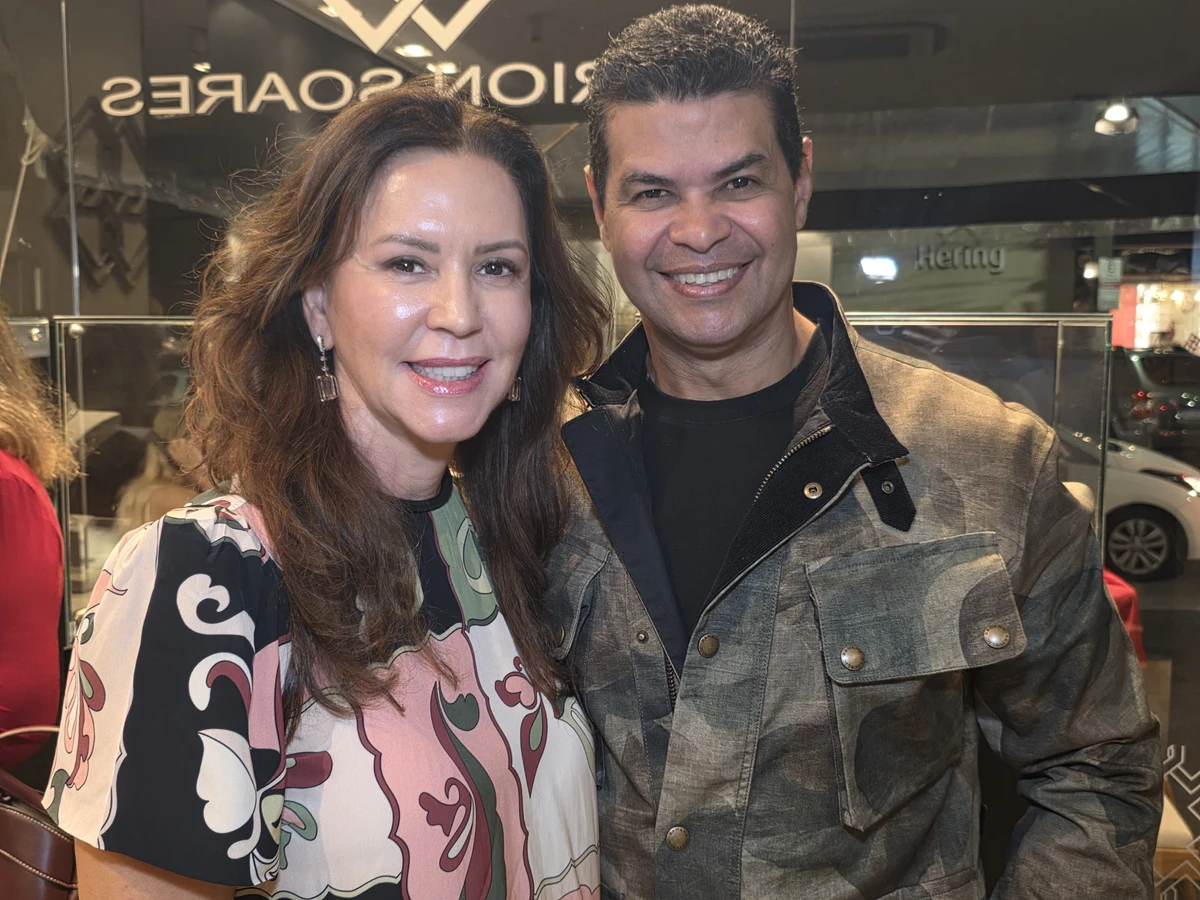 Heliene Del Esposti e Dorion Soares