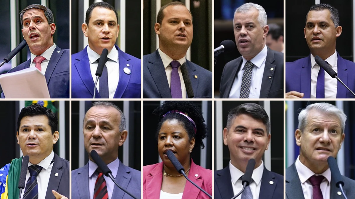 Os 10 deputados federais eleitos no Espírito Santo