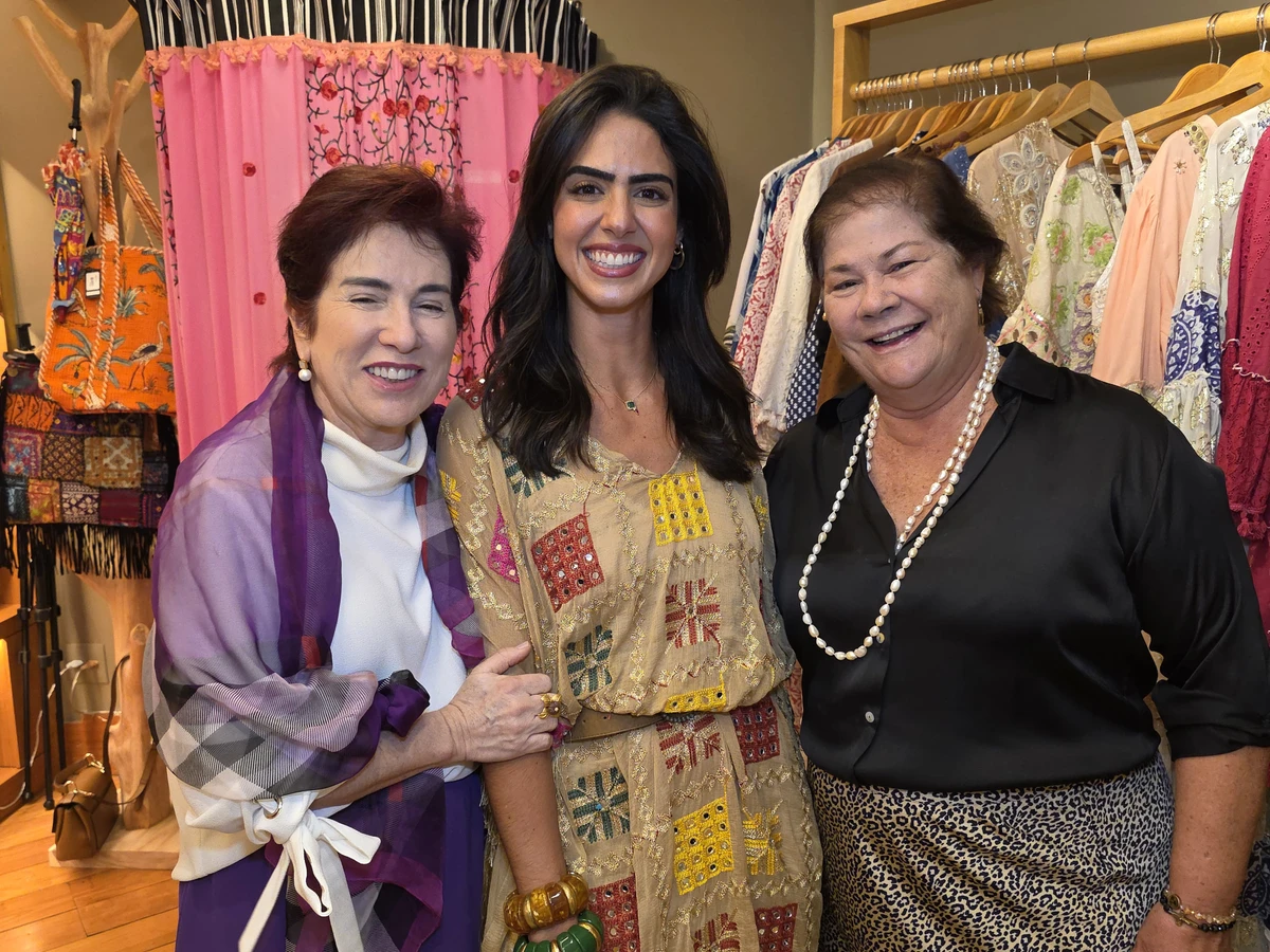 Rita Mamede, Nina Veiga e Virginia Casagrande