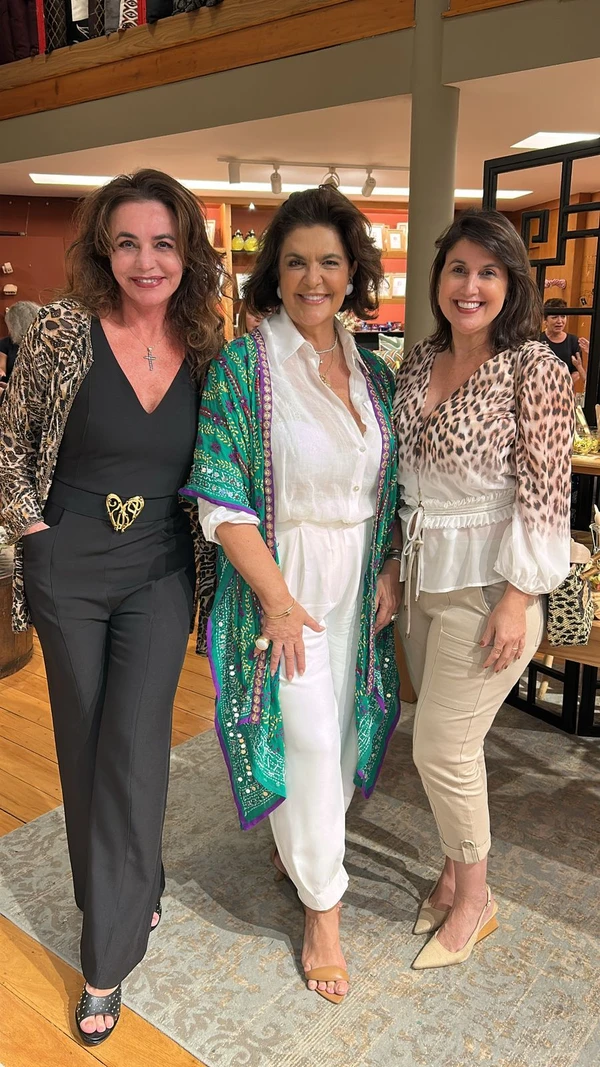 Sylviene Guaitolini, Angelina Cortes e Renata Rasseli