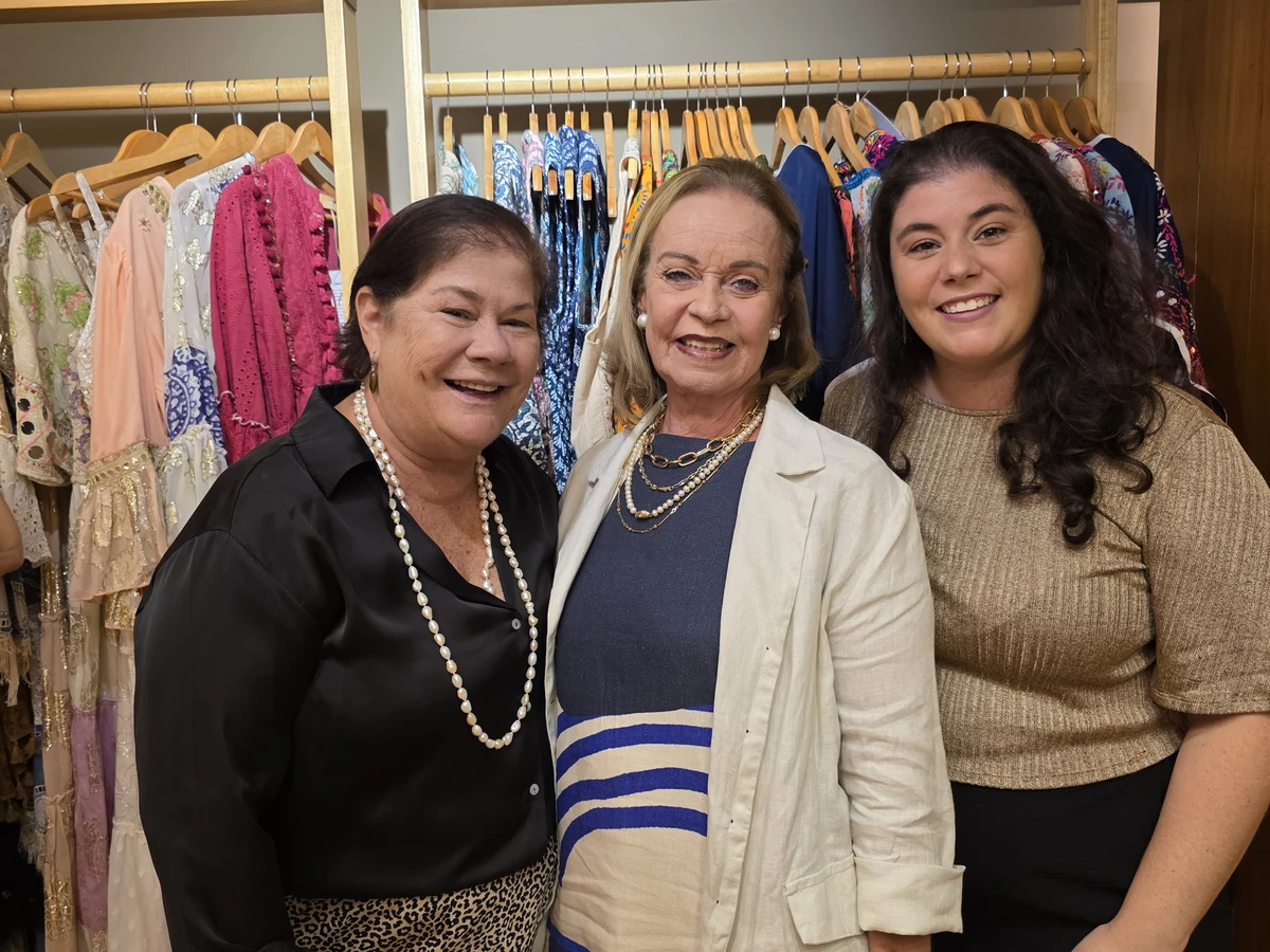 Virginia Casagrande, Rita Garajau e Mila Casagrande