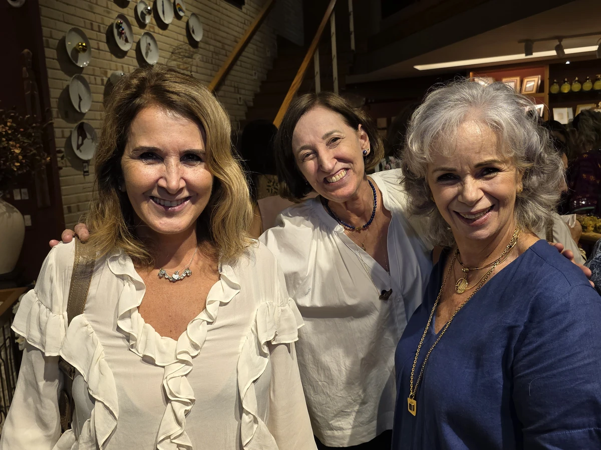 Zezé Monteiro, Marilia Celin e Patricia Asseff