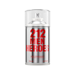212 Men Heroes Body Spray 250ml Masculino | + Amostra