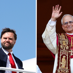 Três meses antes de virar papa, Robert Prevost compartilhou publicações que apontavam uso equivocado de conceitos cristãos pelo vice-presidente americano.