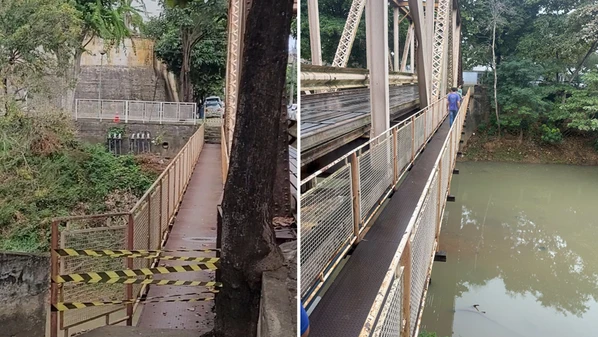 Segundo a prefeitura colatinense, a estrutura "atualmente não oferece segurança para pedestres"; reforma deve começar em 15 dias