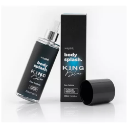 Body Splash King Blue Desodorante Colônia 200ml – Wepink 