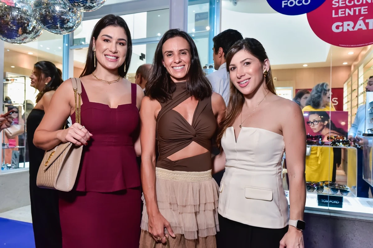 Ingrid Telles, Andressa Amorim, Pauline Liryo 