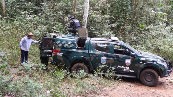 Animal foi flagrado andando pelo Centro da cidade na última sexta-feira (2) e mobilizou equipes para sua captura, que aconteceu no mesmo dia