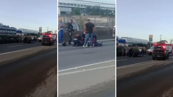 Caso aconteceu por volta das 16h20; vítimas ainda não foram identificadas e a rodovia foi parcialmente interditada no sentido Norte (Viana/Vitória)