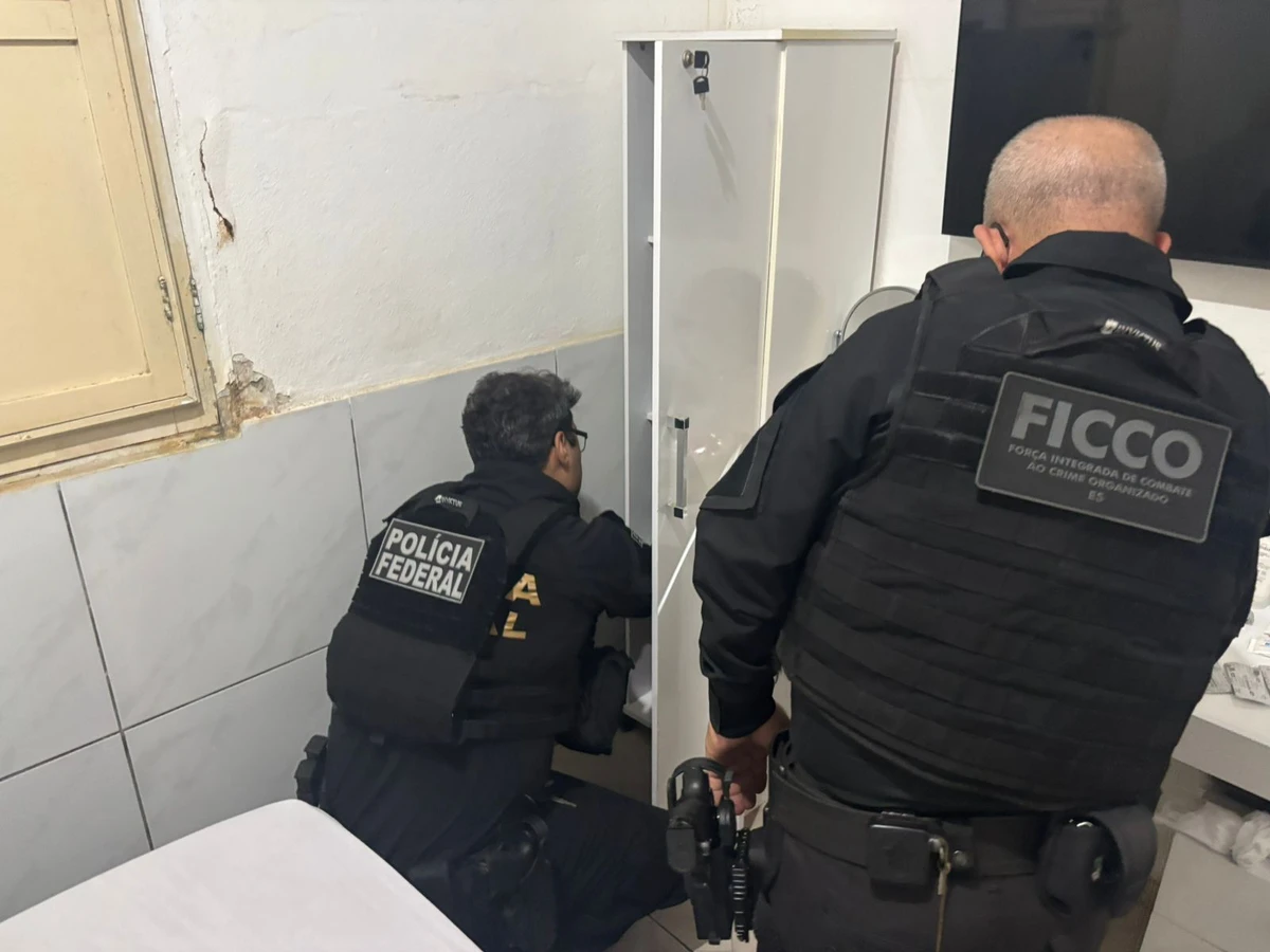 A ação foi deflagrada pela Força Integrada de Combate ao Crime Organizado do Espírito Santo (FICCO/ES) por Divulgação | Polícia Federal