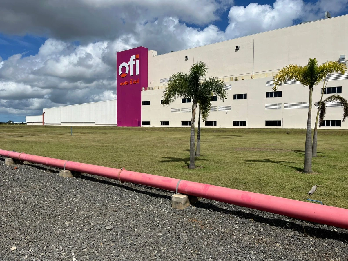 Fábrica da Ofi, de Singapura, em Linhares, Norte do Espírito Santo