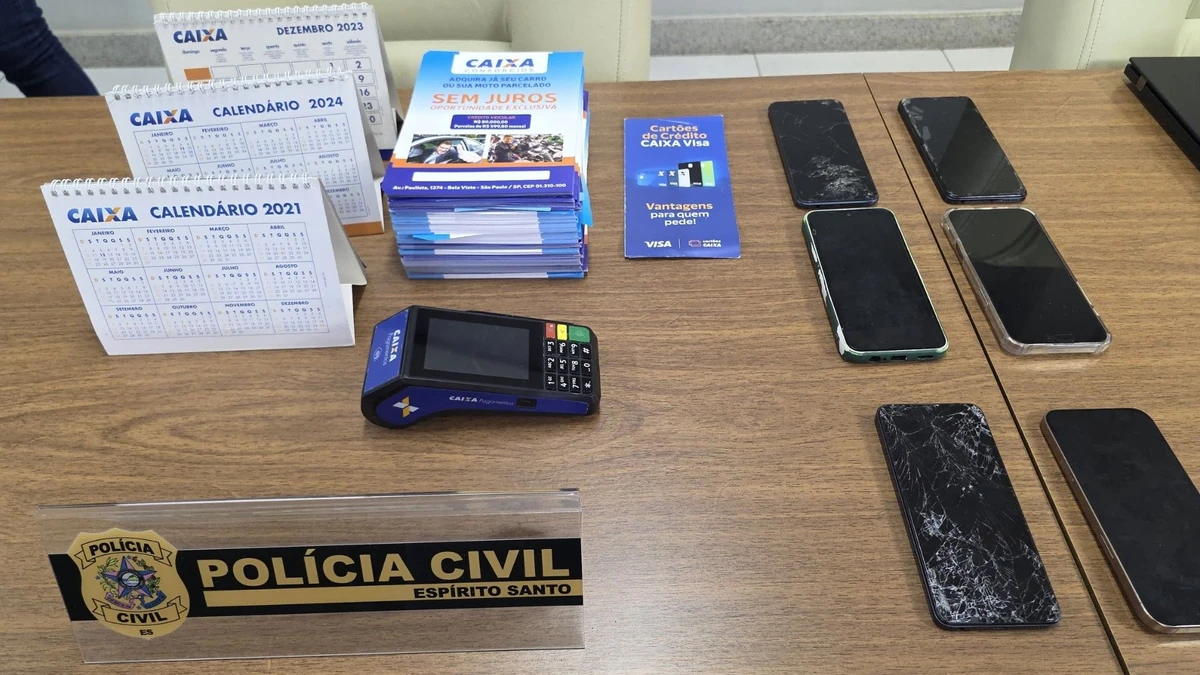  PCES prende líder de golpe em consórcios com prejuízo de R$ 400 mil  por Divulgação | Polícia Civil