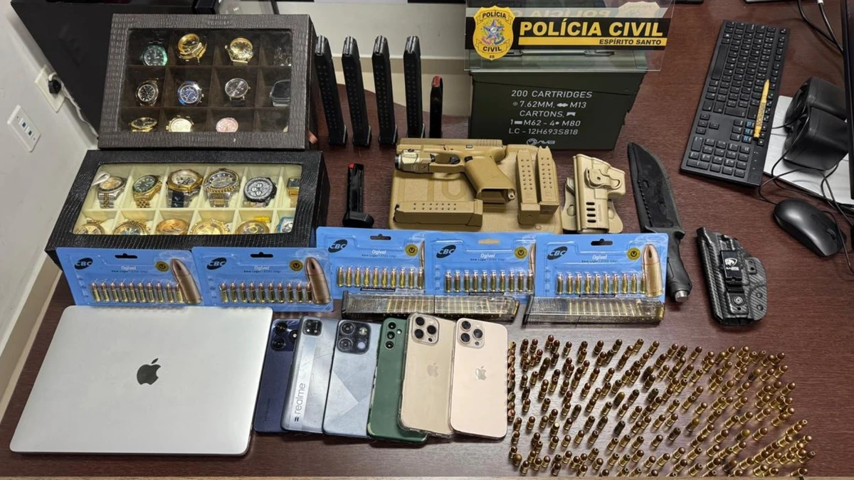  PCES prende líder de golpe em consórcios com prejuízo de R$ 400 mil  por Divulgação | Polícia Civil