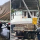 Imagem - Carreta bate em poste e deixa moradores sem energia em Mimoso do Sul