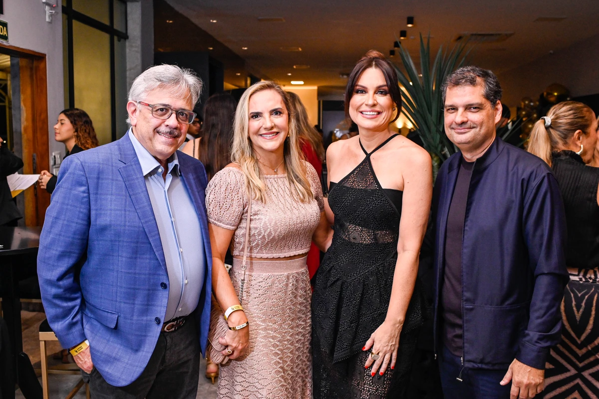 Ariosto e Shirley Santos, Debora Veronez e Patrick Ribeiro
