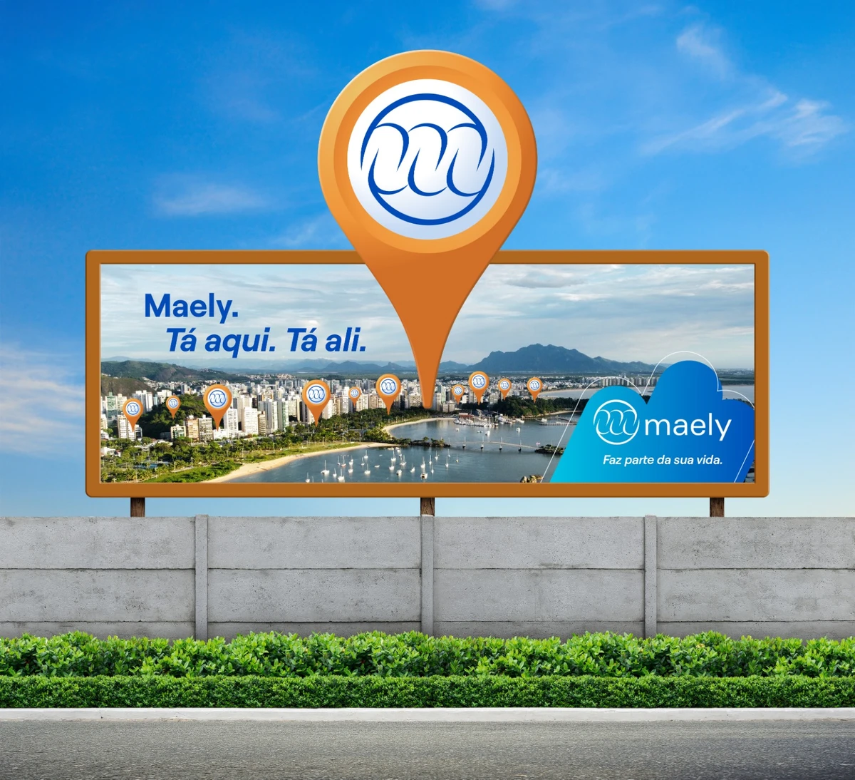 Maely Mídia OOH lança campanha especial para celebrar a proximidade com o público