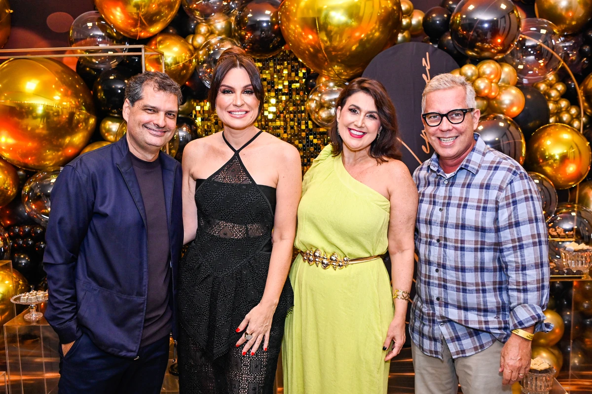 Patrick Ribeiro e  Debora Veronez; Renata Rasseli e André Hees