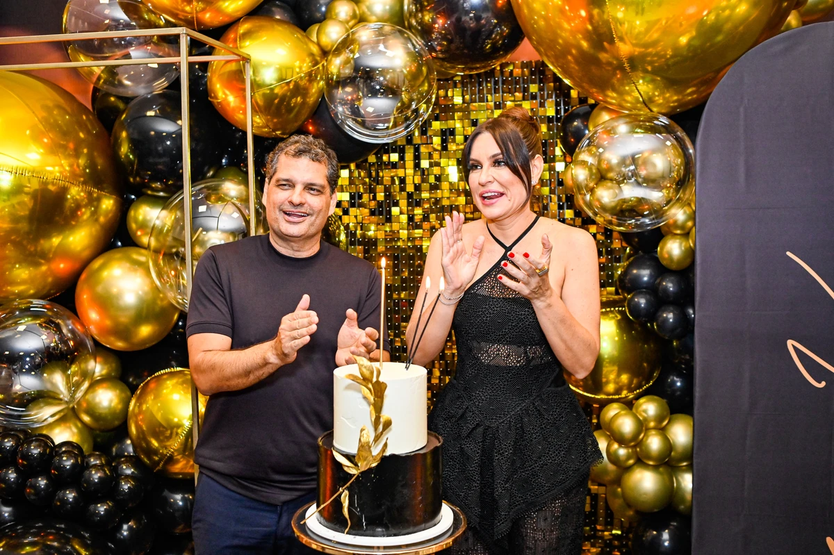 Patrick Ribeiro e Débora Veronez