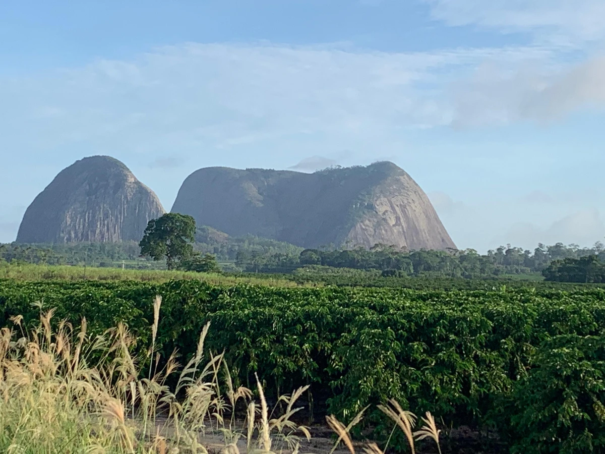 Pedra da Botelha, cartão-postal de Boa Esperança