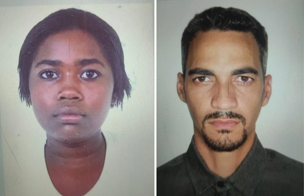 A mãe foi identificada como Paula Nazarett dos Santos Barbosa, 31 anos, e o namorado dela como José Wilson Guimarães Júnior, de 38 anos