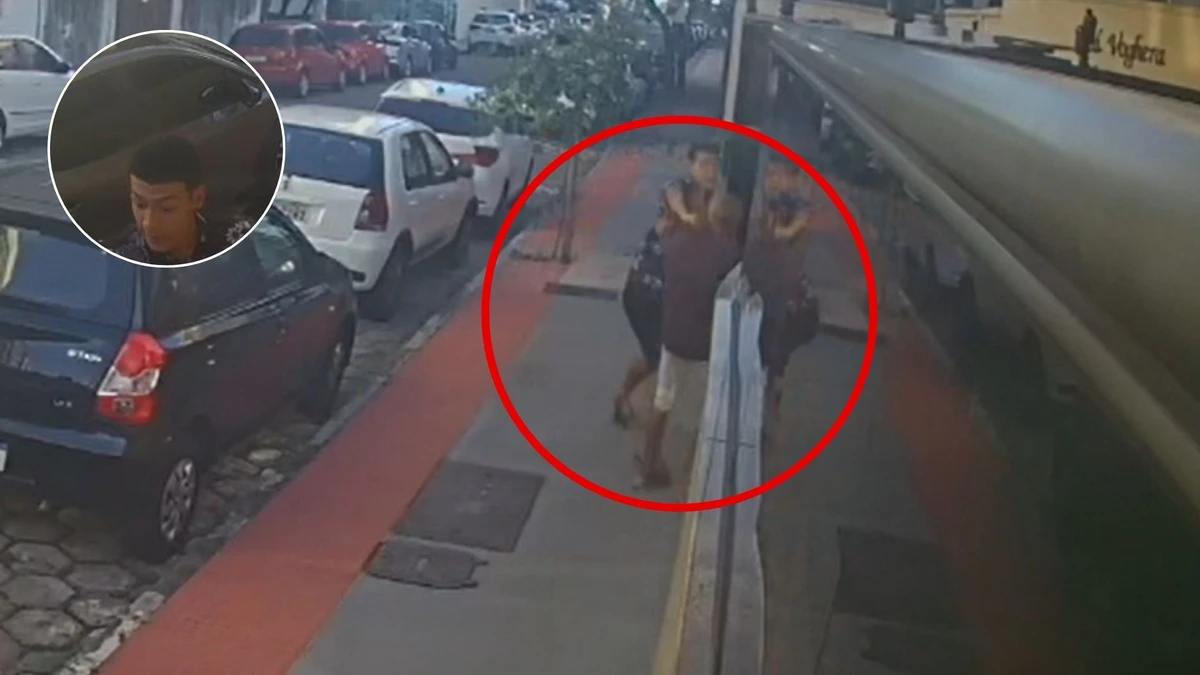 Assaltante rouba celular e agride senhor em Jardim Camburi