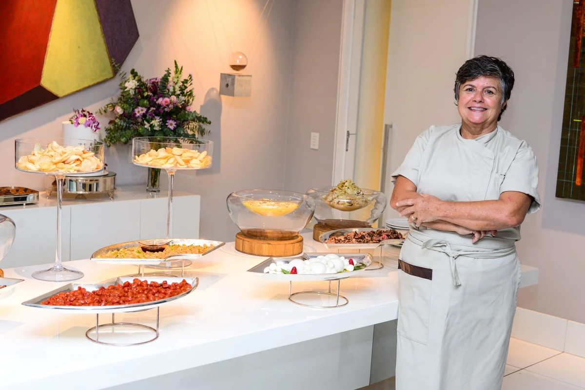 Claudia Moulin foi a chef da noite