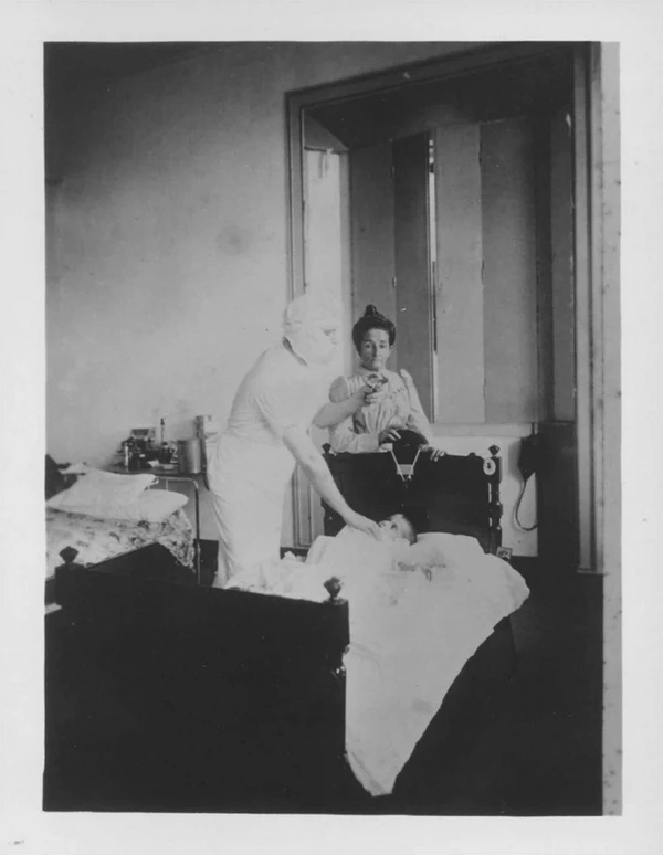 Fotos de 1900 mostram a cirurgia feira por Eduardo Chapot Prévost por Reprodução / Arquivo Público Mineiro / A. Larrete