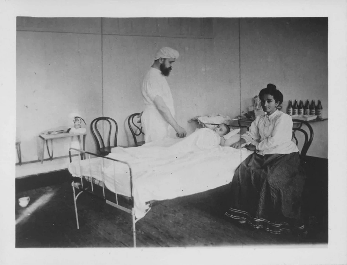 Fotos de 1900 mostram a cirurgia feira por Eduardo Chapot Prévost por Reprodução / Arquivo Público Mineiro / A. Larrete