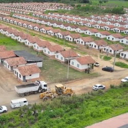 As 917 casas do Residencial Mata do Cacau, no bairro Aviso, começaram a ser construídas em 2010