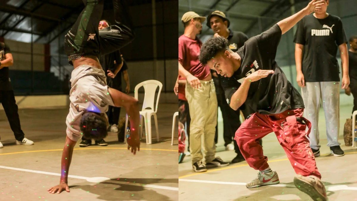 Competidores de Breakdance